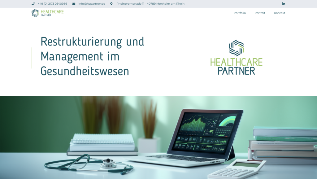 Website Preview Healthcare Partner