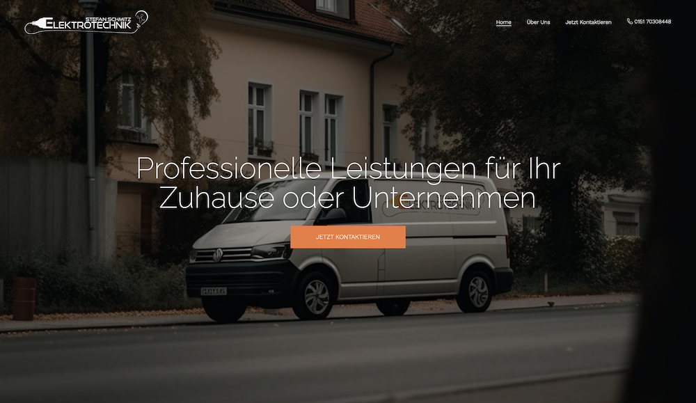 Preview Website Elektrotechnik Schmitz