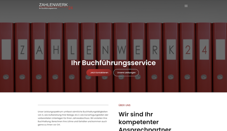 Preview Website Zahlenwerk24